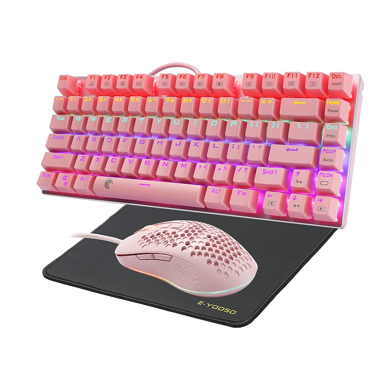 Huo Ji Simsiz Oyun Mexanik Keyboard: Ultimate 81-Açar Oyun Yoldaşı