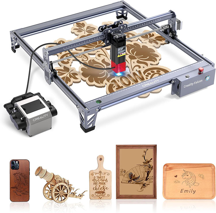 Lazer Engraver Falcon Pro 10W lazer kəsici necə işləyir?