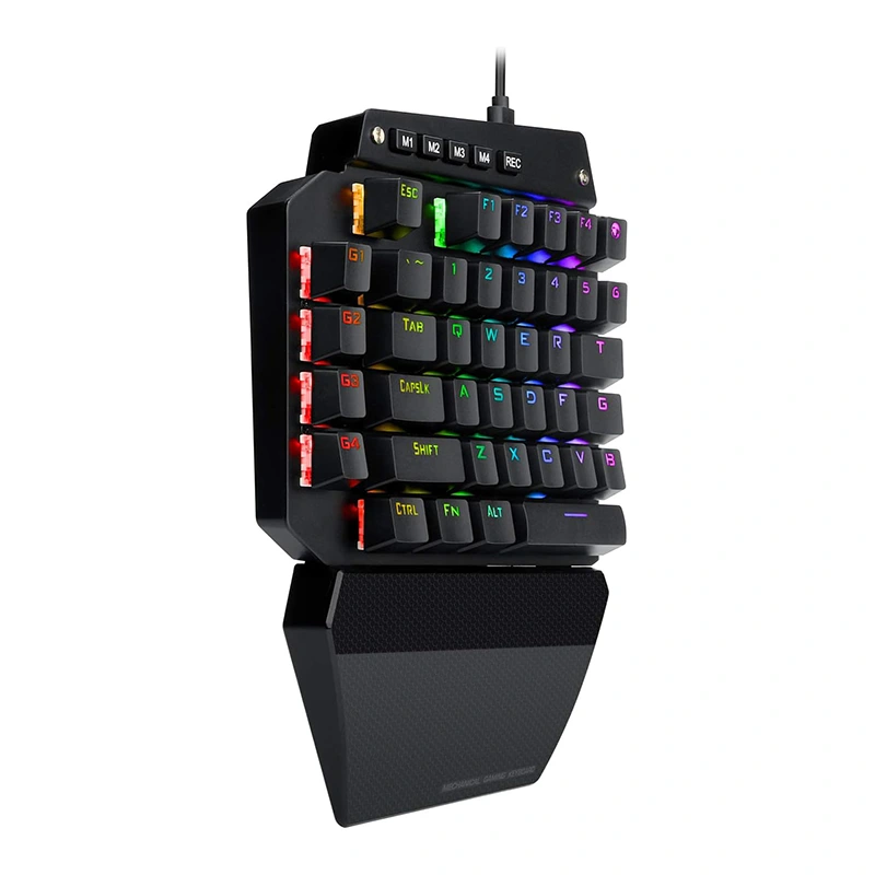 44 düyməli RGB Mexanik Oyun Klaviaturası Simli